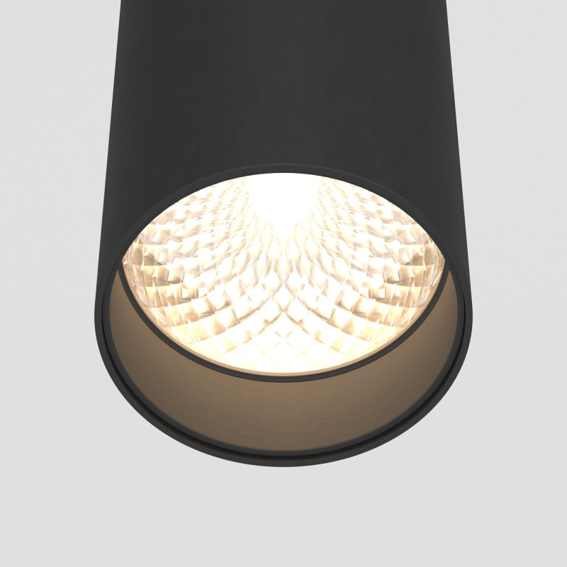 Светильник 5 см, 12W, 4000K, Maytoni Pendant FOCUS LED P072PL-L12B4K, черный