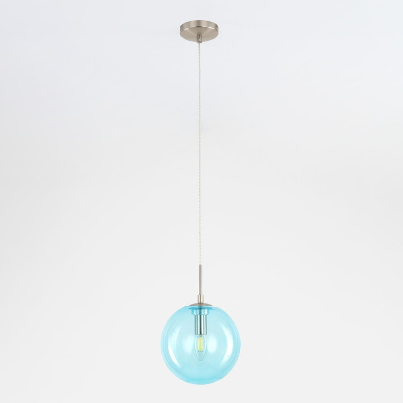 Светильник подвесной 20*130 см, 1*E14, Матовый хром Citilux Томми CL102627