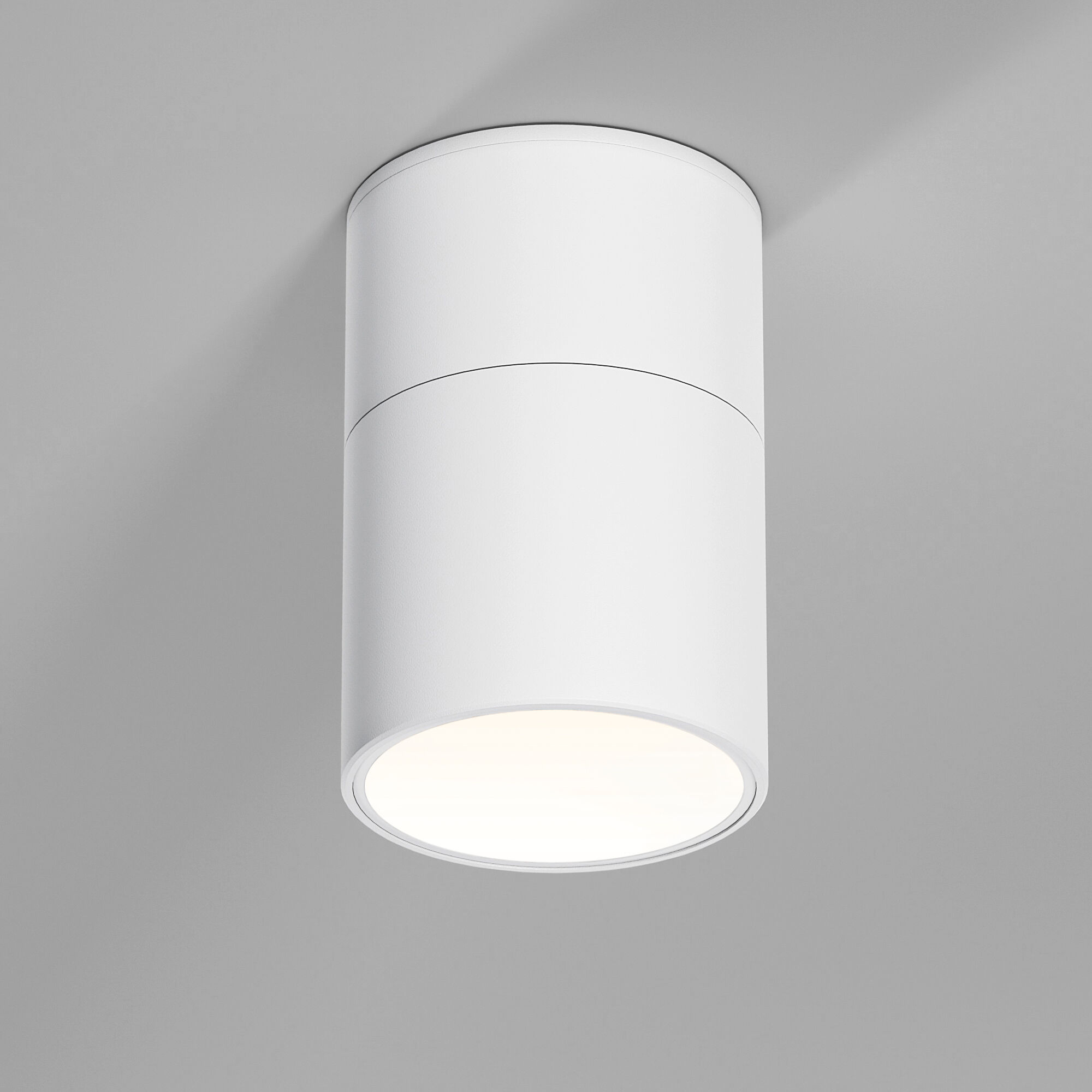 Потолочный акцентный светильник 7,1*7,1*10,8 см, 9W 4000K Elektrostandard Rolly 25112/LED белый