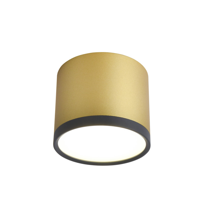Светильник 8*8 см, LED 9W, 4000K Favourite Baral 3082-2C, D88*H75, Светильник, каркас сочетает в себе два цвета - золото и черный