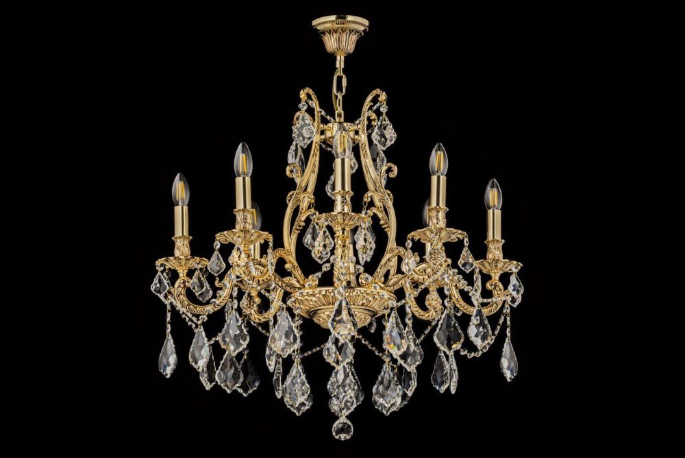 Люстра *72*69 см, 8*E14*40W, Dio D`arte Barolo Gold Barolo E 1.1.8.600 CG, Золото