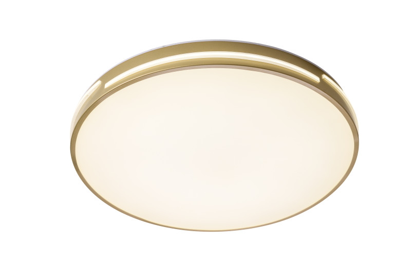 Накладной светильник 50*5 см, LED, 72W, 4000K Zortes Gabby ZRS.90610.50, латунный
