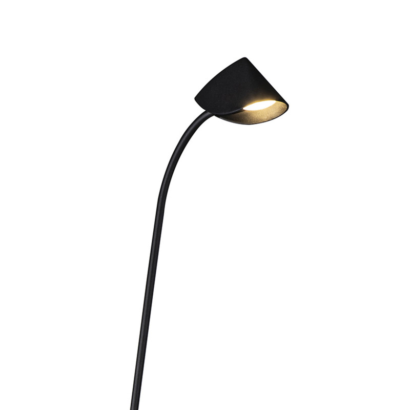 Торшер 20*45,6*129 см, LED * 1 8.5W, 3000К Mantra Capuccina 7585, черный