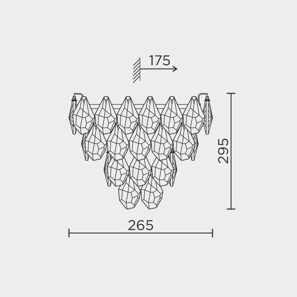 Настенный светильник MODELUX ML.2363.03 GD