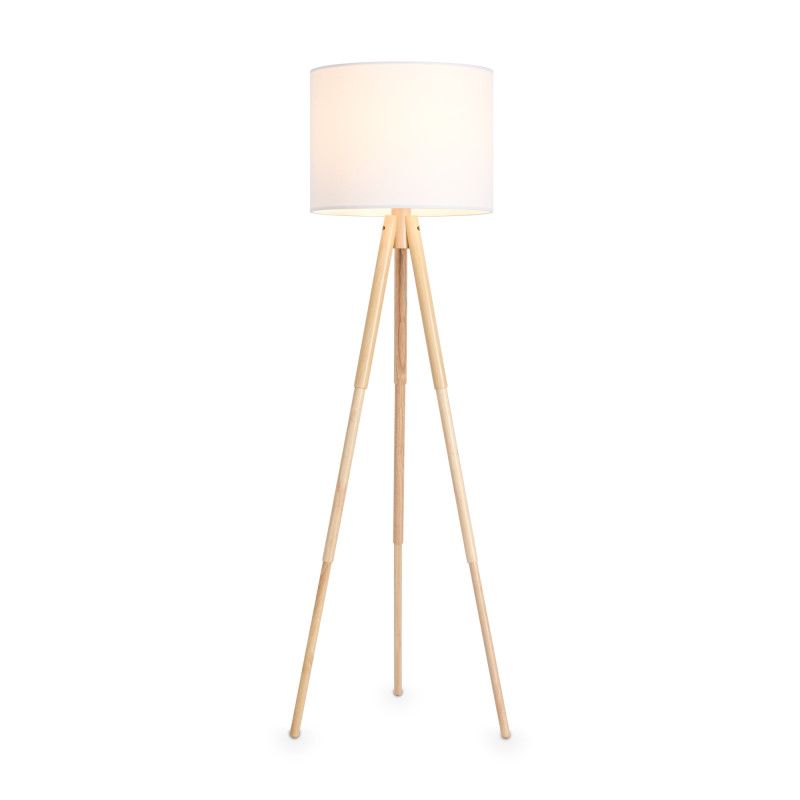 Торшер 46,5*46,5*145 см, 1*E27*40W, Freya Tree FR5495FL-01W, белый