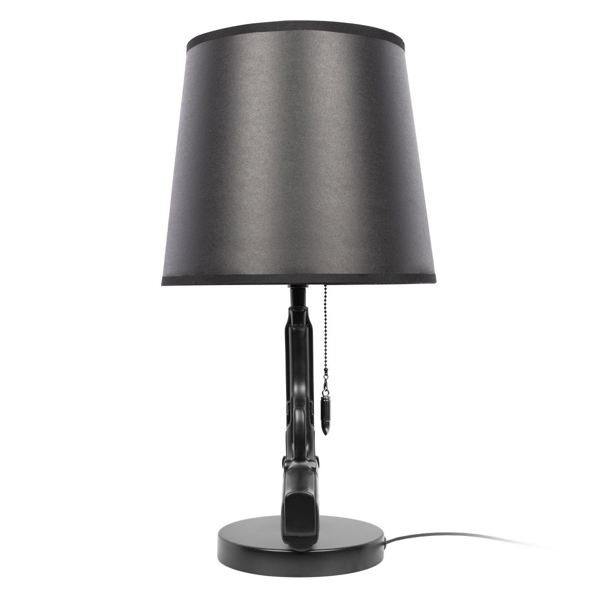 Настольная лампа 45 см, Loft It Arsenal 10136/A Dark grey, черный