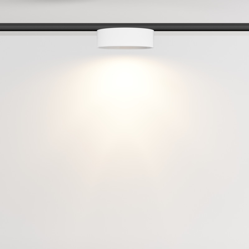 Трековый светильник 11,3*3,4 см, LED 12W 3000K Maytoni Technical Accessories for tracks Levity Zon TR189-1-12W3K-BW черно-белый