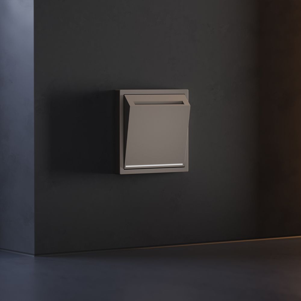 Накладка для выключателя карточного, S70, капучино Voltum VLS002614