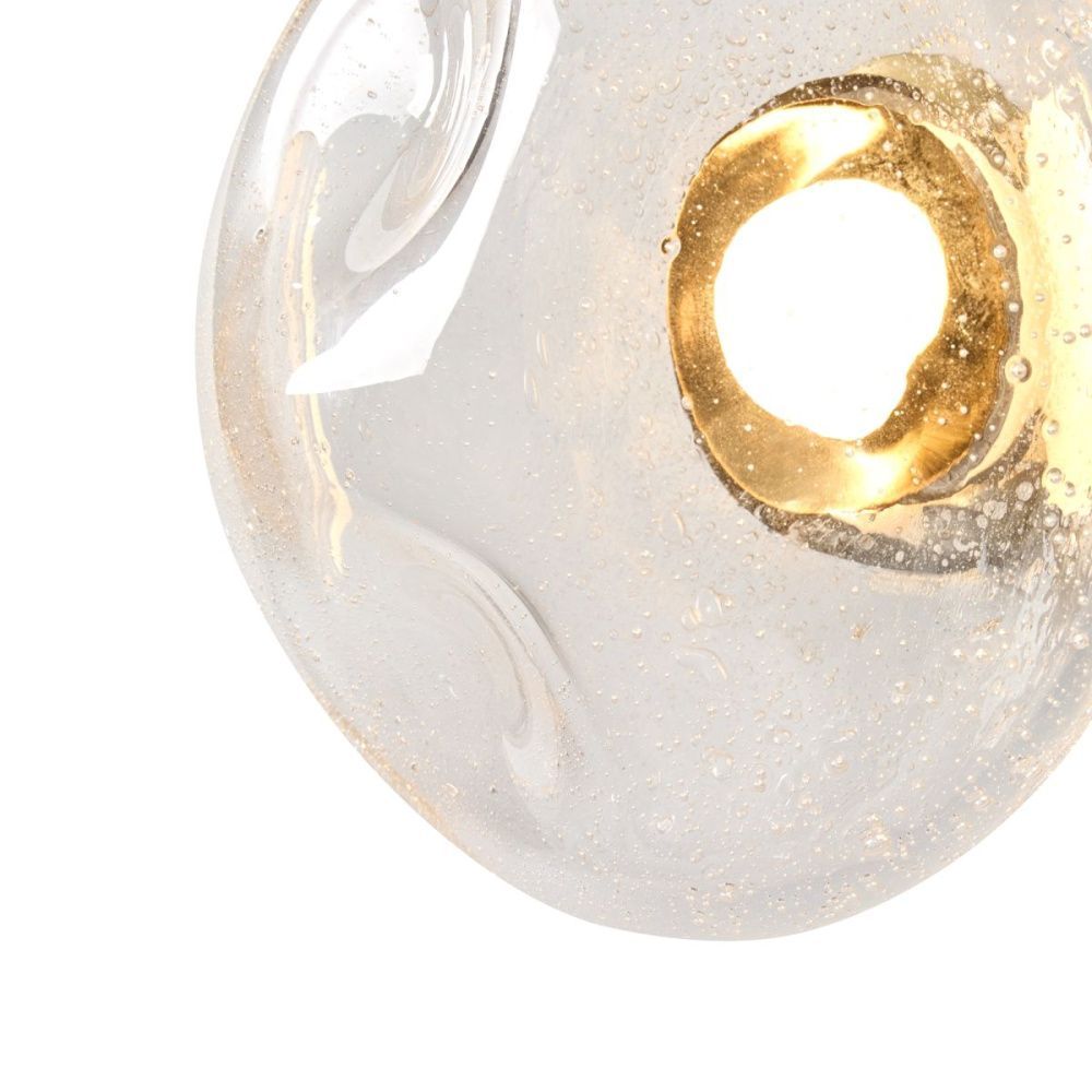 Настенный светильник 20 см, 5W, 3000K, FreyaMote FR5601WL-01TR, латунь