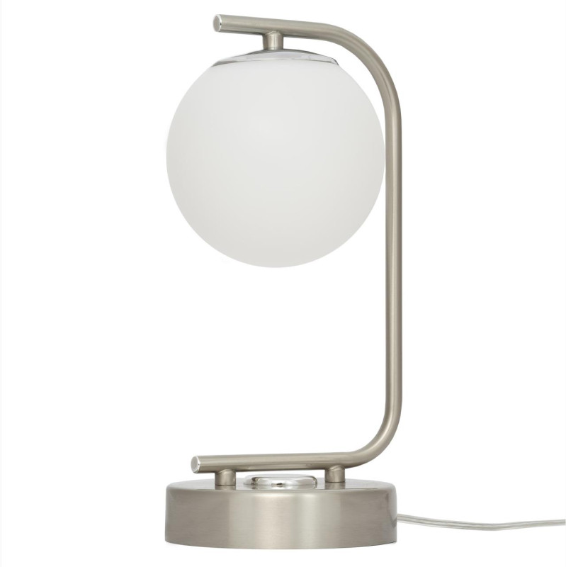Настольная лампа 34 см, 14W, 3000-5500K, Citilux CL228A811, матовый хром