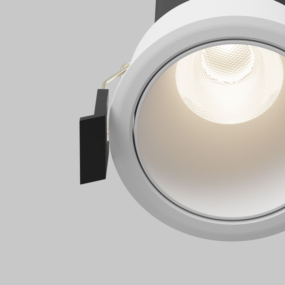 Встраиваемый светильник  DL116-10W-4K-W **-9,7 см, *LED*10W, 4000K, Maytoni technical Dip DL116-10W-4K-W, Белый