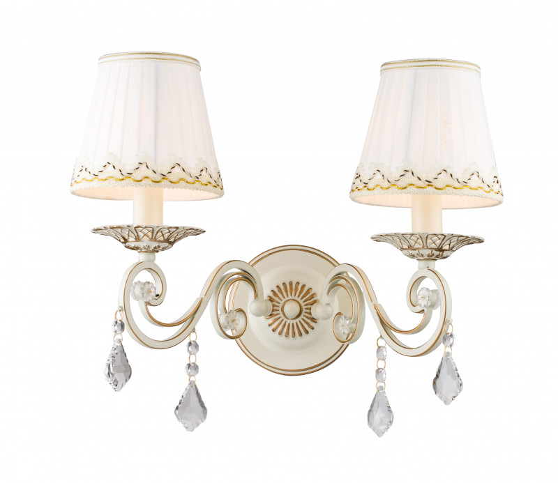 Бра Favourite 1734-2W, слоновая кость с золотой патиной