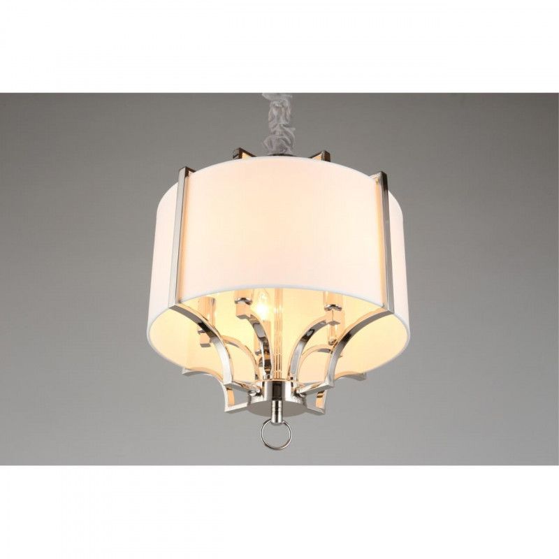 Подвесная люстра 43*70-150 см, 5*E14, 40W, Aployt Romilda APL.732.16.05, хром