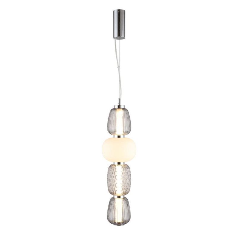Подвесной светильник 17*100-190 см, 1*LED, 29W, 3000K, Aployt Oliwcia APL.319.16.29, хром