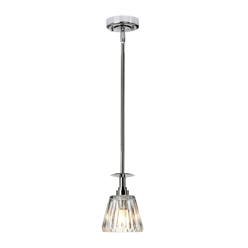 Подвесной светильник для ванных комнат Elstead Lighting, Арт. BATH-AGATHA1P-PC
