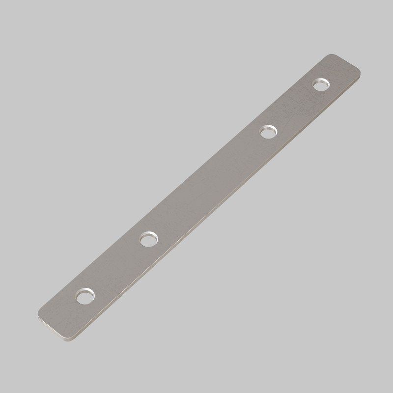 Коннектор 180 к алюминиевый профиль   10*90* мм для светодиодной ленты Maytoni Led strip Серебро ALM-C-180