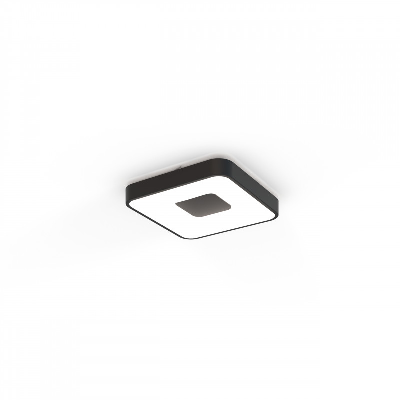 Светильник 34*34*7 см, LED *  56W, 3000К-6000К Mantra Coin 7923, черный
