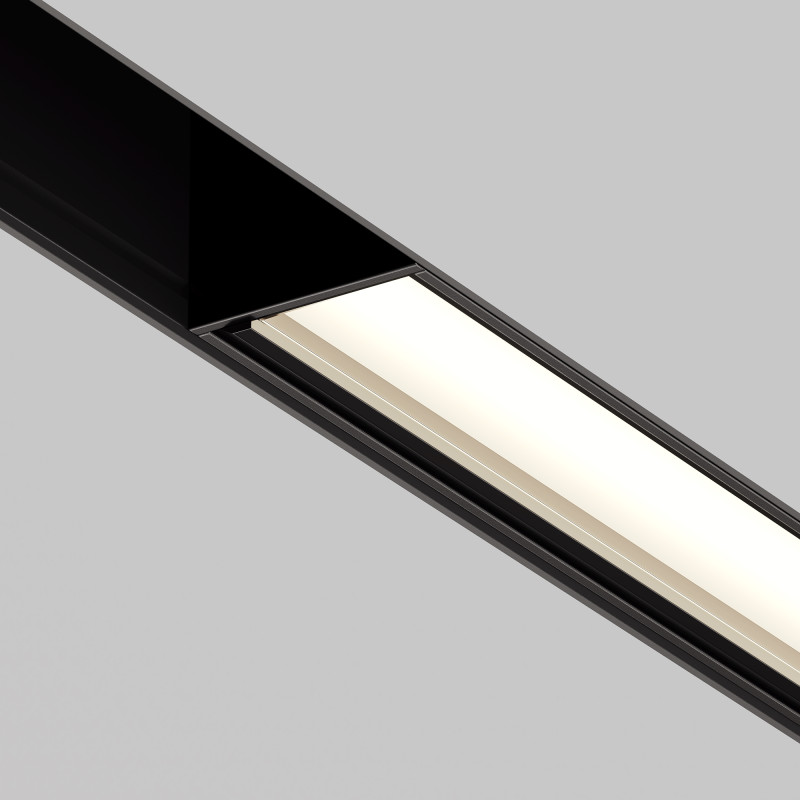 Светильник 21,9*2,2*4,6 см, LED, 12W, Maytoni Technical Parete TR106-4-12W-DS-B черный, 3000-6000K, 120°, Dim Exility