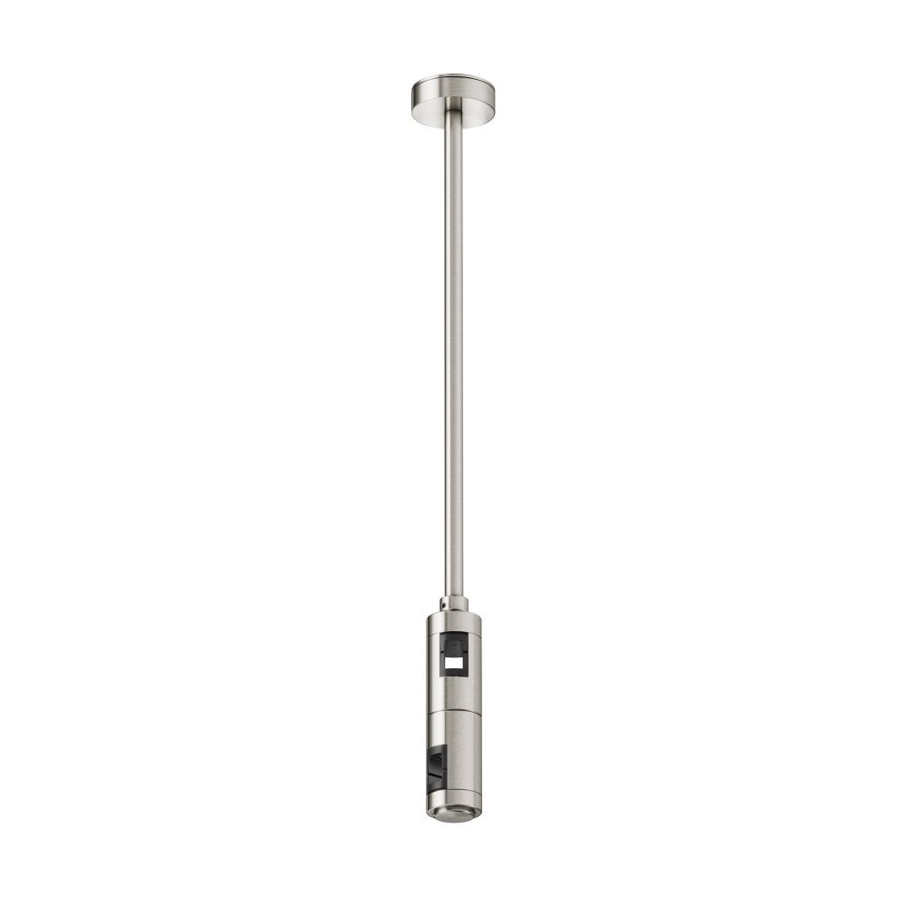 Комплектующие для трековой системы  TRA158C-D1-PT 4,5*2,9*-40,6 см, *Maytoni technical Accessories for tracks Flarity TRA158C-D1-PT, Платина