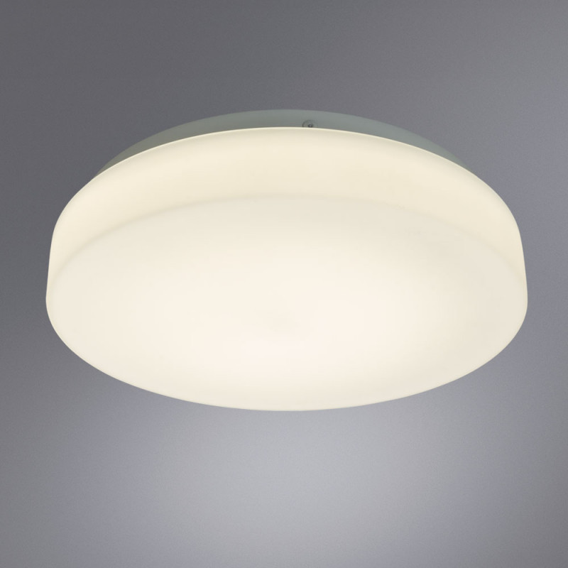 Светильник 31 см 36W 4000K Arte Lamp AQUA-TABLET LED A6836PL-1WH белый