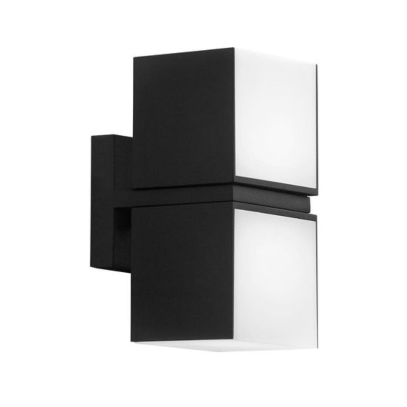 Настенный светильник 15*10*21 см, 2*LED*12W 4000K Arte Lamp Belgrade A5193AL-2BK черный