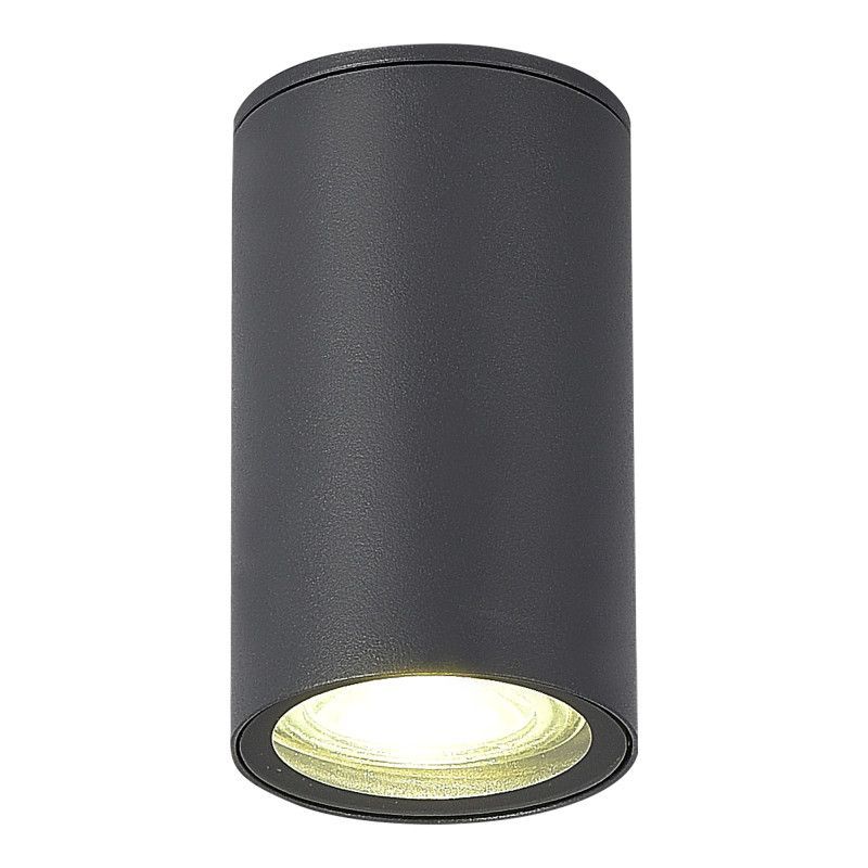 Накладной уличный светильник *6*10 см, 1*GU10*50W, ST-Luce Tubo SL9010.712.01, серый