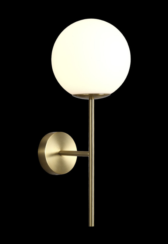Бра 18 см, Crystal Lux FELIZ AP1 BRONZE/WHITE Бронза