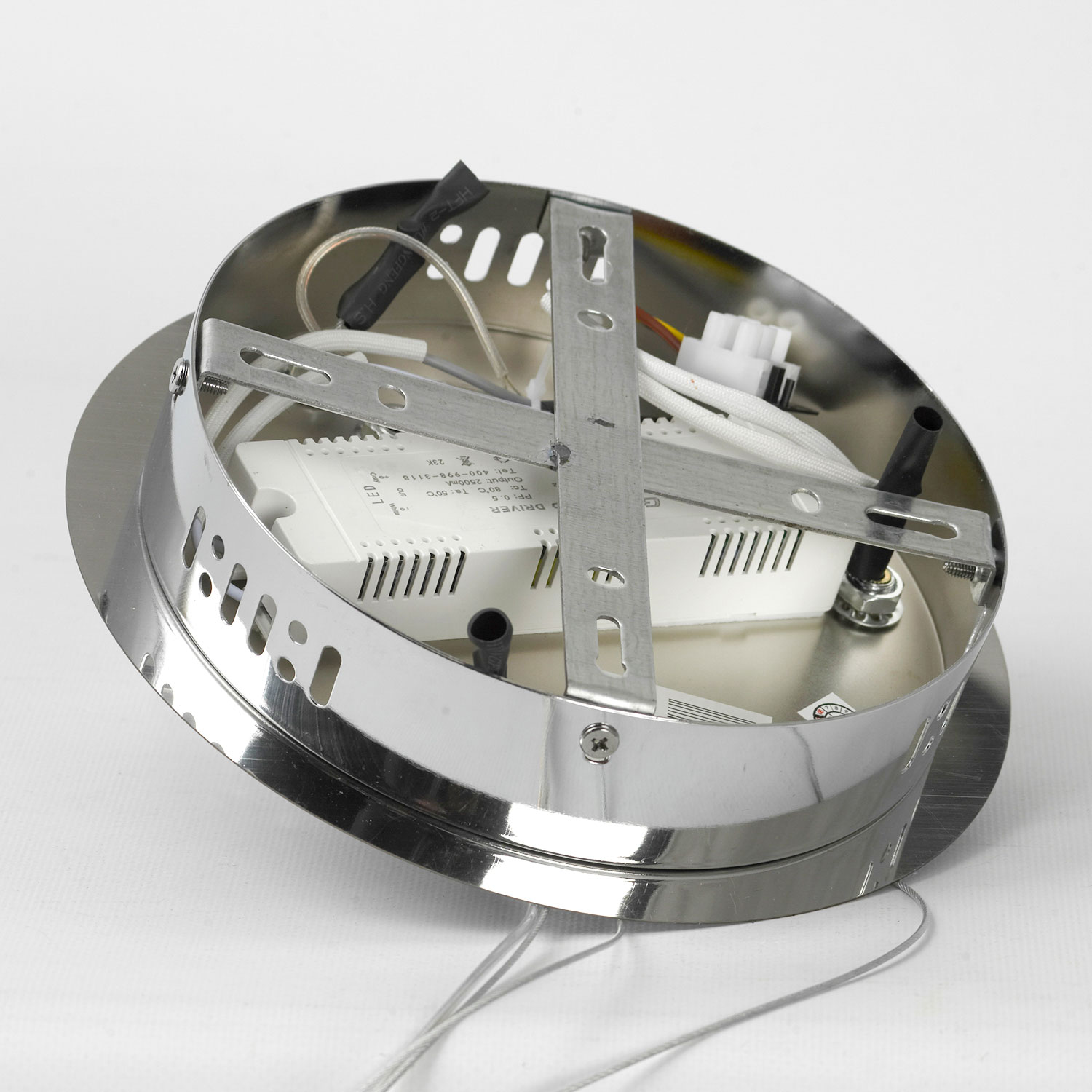 Люстра подвесная 61*45/150 см, 1*LED*60W 4000K Lussole Napa LSP-7267 хром