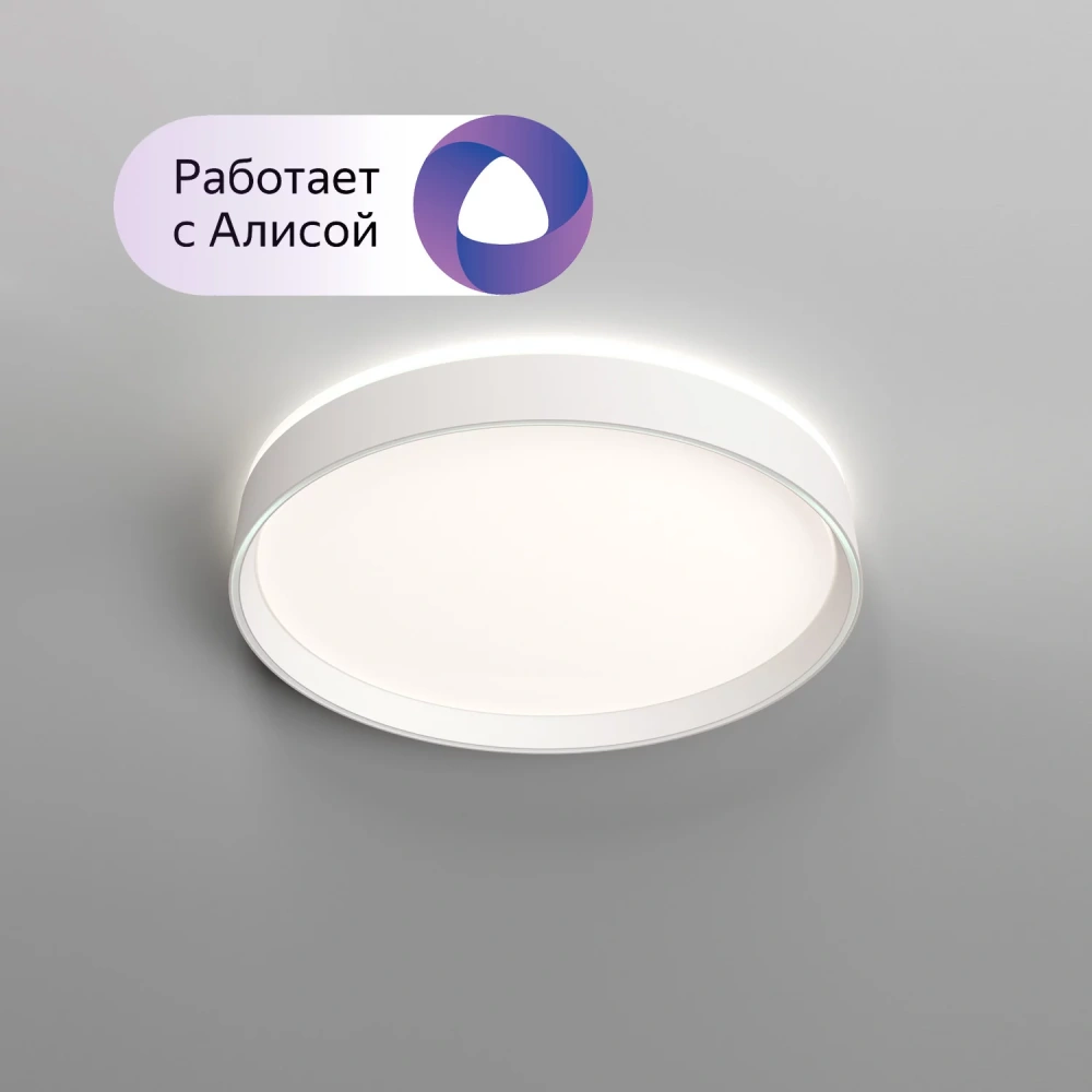 Светильник 40 см, 40W, 3000-6500K, Denkirs DK6510-WH/1, белый