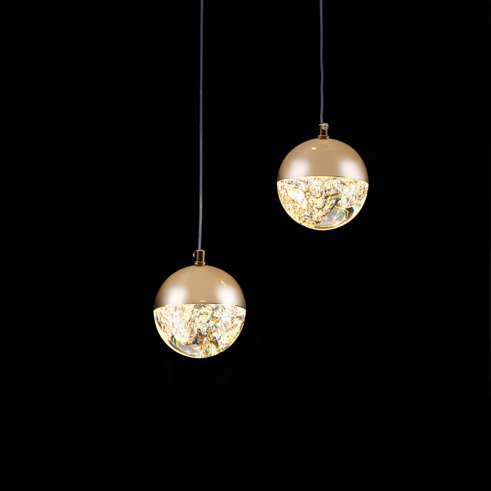 Светильник *20* см, LED*13W, 3000-6000K, Modestyle  MS.2345.2 GD, Золото