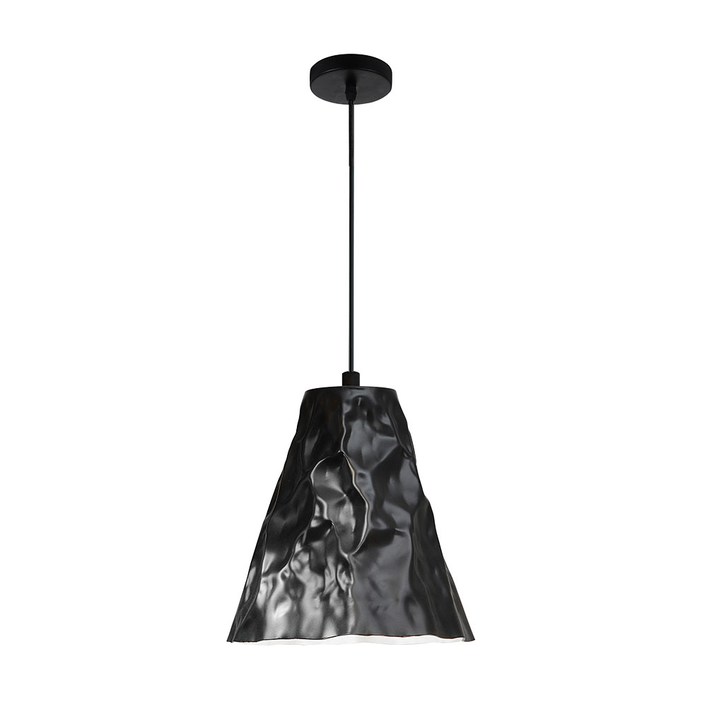 Подвесной светильник 20*19 см, 1*E27, 60W, Divinare Piramide 5097/06 SP-1, Черный