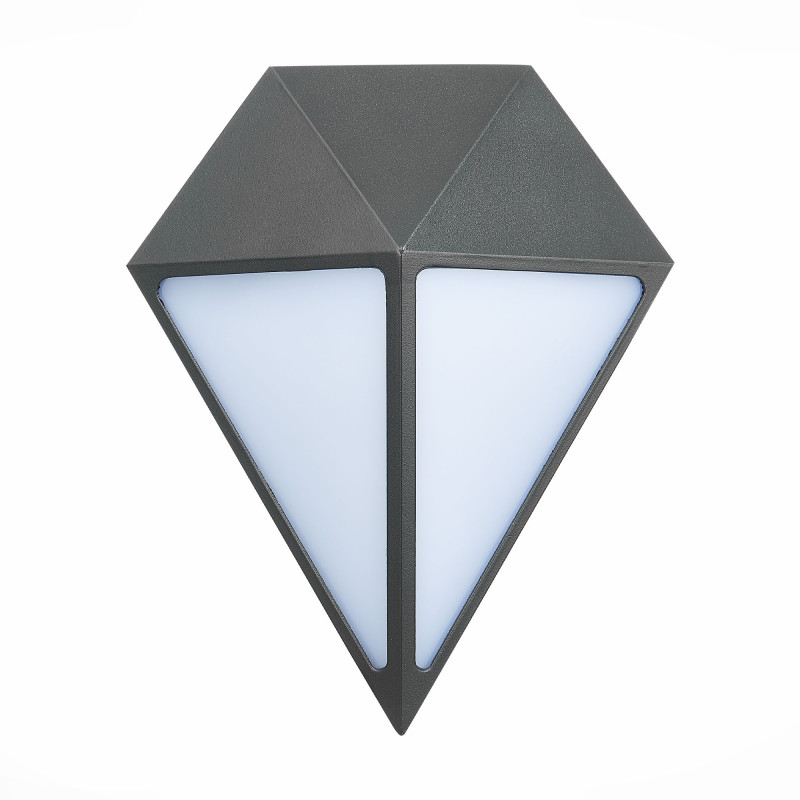 Светильник уличный настенный 20 см, 12W 4000K ST LUCE CUBISMO SL9500.441.01 Черный