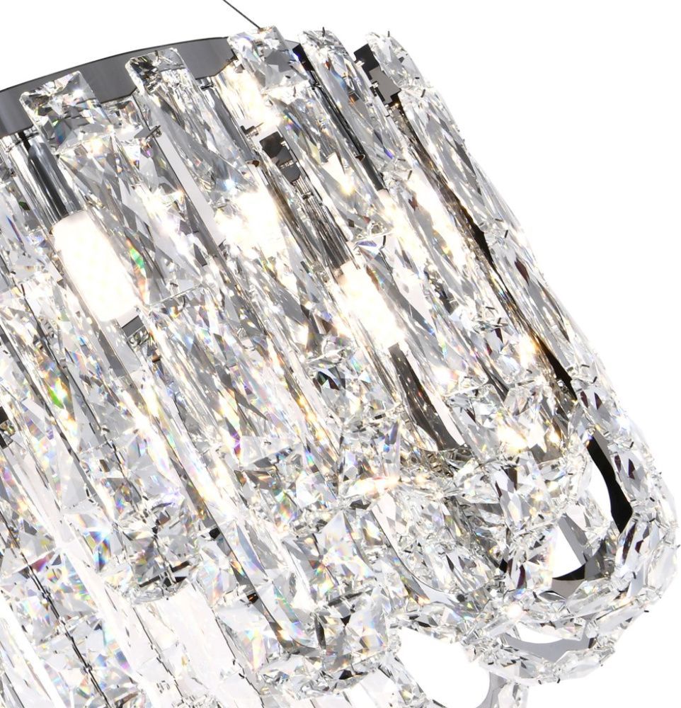 Люстра подвесная 60 см, Stilfort 2195/09/16P, хром