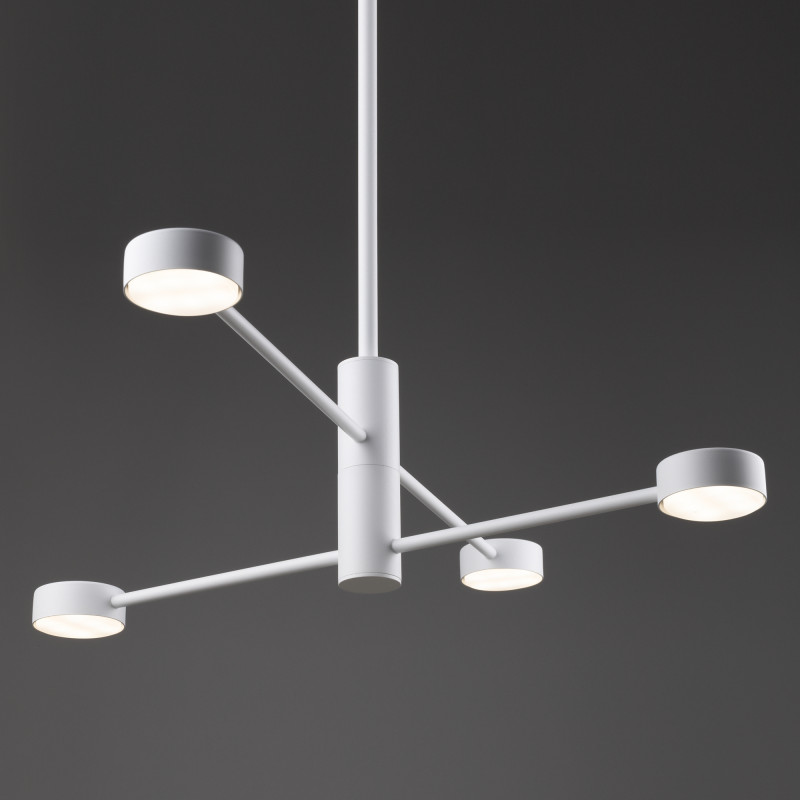 Светильник 85 см, Freya FR5363CL-04W, белый