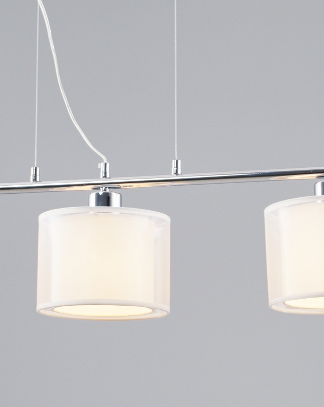 Подвесной светильник 18*80*100 см, E27 180 W, Moderli Massa V10496-3P Хром