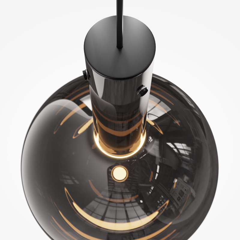 Светильник 25 см, 6W, 3000K, Maytoni MOD182PL-L6B3K, черный