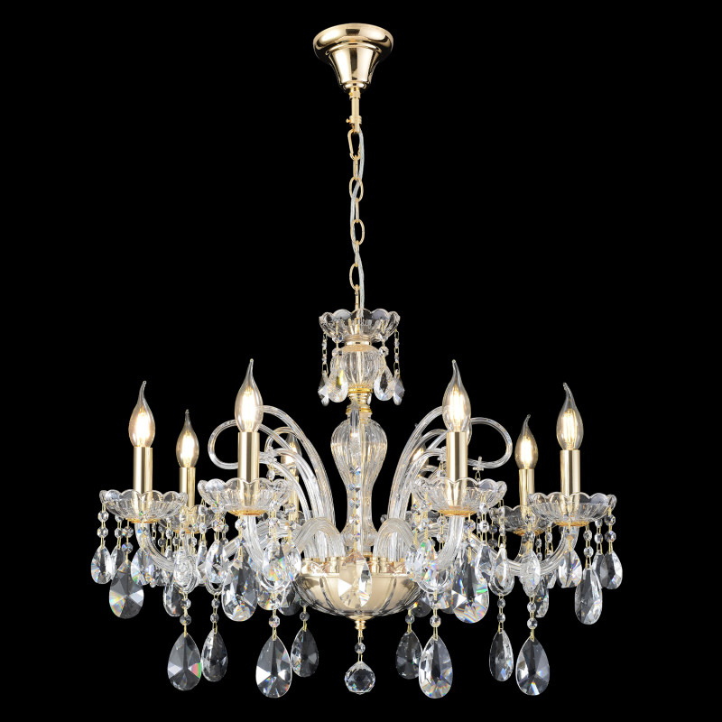 Светильник 72 см, Crystal Lux MONICA SP8 GOLD, золото