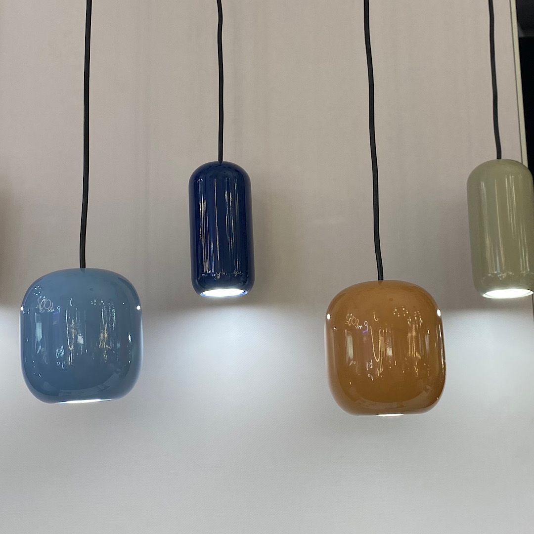Подвес 7,6*7,6*120 см, 1 GU10*4W, Odeon Light Ovali, черный 5053/1