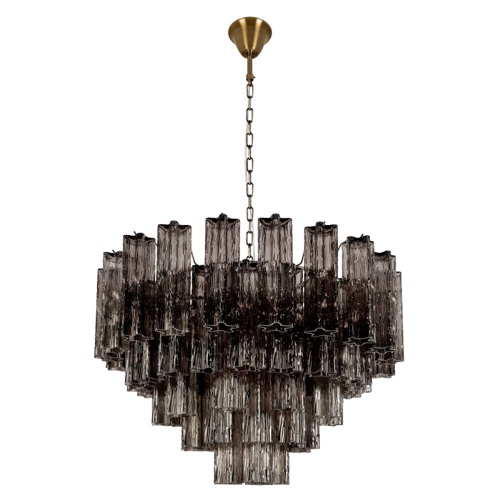 Подвесная люстра 80 см, Loft IT Murano 10580/800 Smoke, бронза