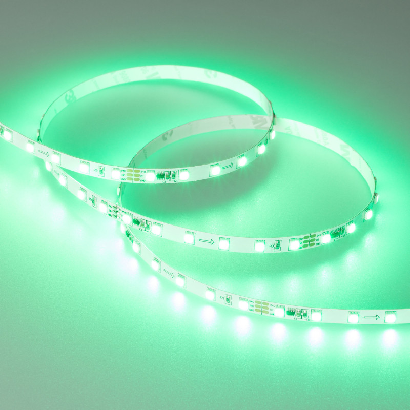 Лента SPI-F72-7mm 24V RGB-PX6 (14.4 W/m, IP20, 3535, 5m) (Arlight, Открытый, IP20) 030195(2). Цена указана за 5 метров. Продается кратно 5 метрам.