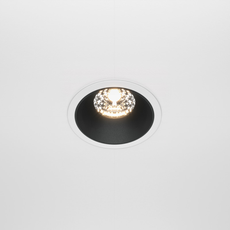 Светильник 9 см, 15W, 3000K, Technical DL043-01-15W3K-D-RD-WB, белый-черный