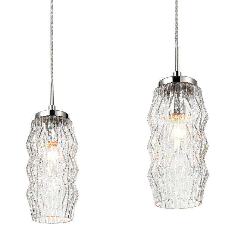Подвесной светильник 11*71*151 см, 3*E14 хром Vele Luce Lily VL5583P13