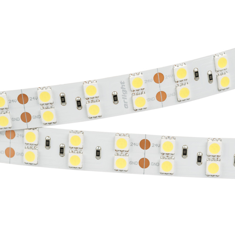 Лента RT-B120-15mm 24V White6000 (28.8 W/m, IP20, 5060, 5m), Arlight 011256(2). Цена указана за 5 метров. Продается кратно 5 метрам.