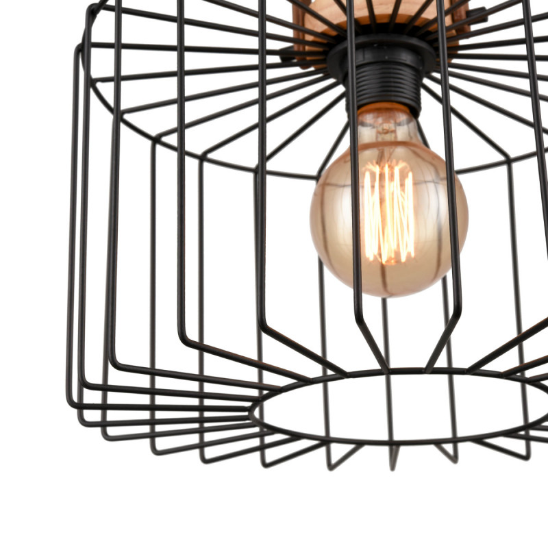 Подвесной светильник  32*144 см, 1*E27 черный Vele Luce Ritmo VL6312P11