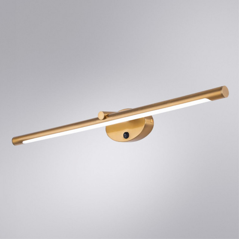 Подсветка 66 см 12W 4000K Arte Lamp RONNIE A8027AP-1PB золото