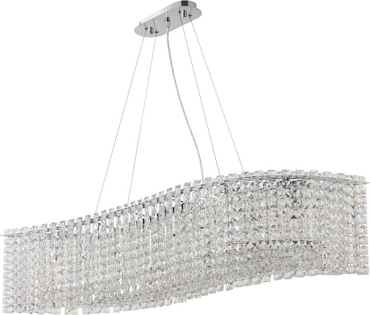 Светильник 120 см, Stilfort 2179/09/10PL, хром