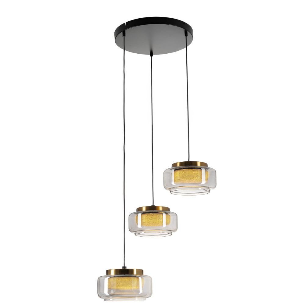 Светильник 54 см, 30W, 3000K, Citilux SIGNATURE CL247012 LED, черный-латунь