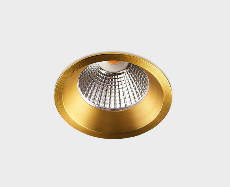 Встраиваемый светильник 7,2*5,4 см, ITALLINE  IT08-8035 gold 3000K
