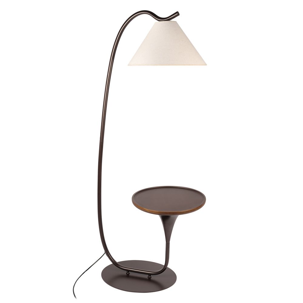Торшер 165 см, Loft IT Charlotte 10568F Brown, коричневый