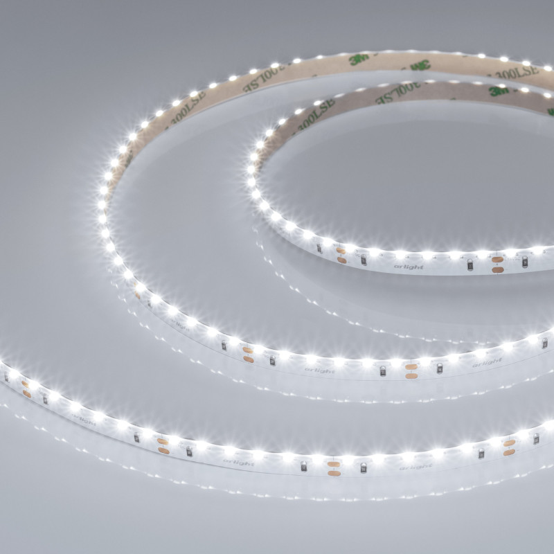 Лента RS-S120-8mm 24V White6000 (9.6 W/m, IP20, 3014, 5m) (Arlight, боковое свечение) 039428. Цена указана за 5 метров. Продается кратно 5 метрам.